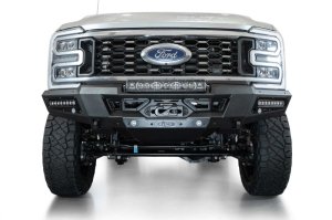 Ford F350 Super Duty Bumper - Front - Addictive Desert Designs - Phantom Winch Front Bumper - Hammer Black - `23-`27 Ford F350 Super Duty Bumper - Front - Addictive Desert Designs - Phantom Winch Front Bumper - Hammer Black - `23-`27